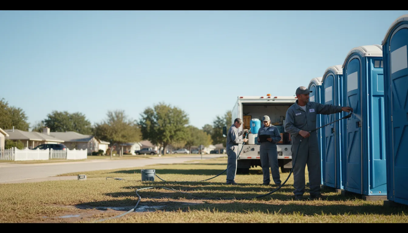 Long-Term Portable Toilet Rental in Rhame, ND near me